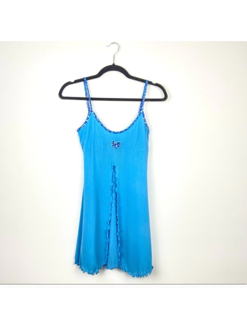 Vintage Y2K La Senza Tank Top sheer blue